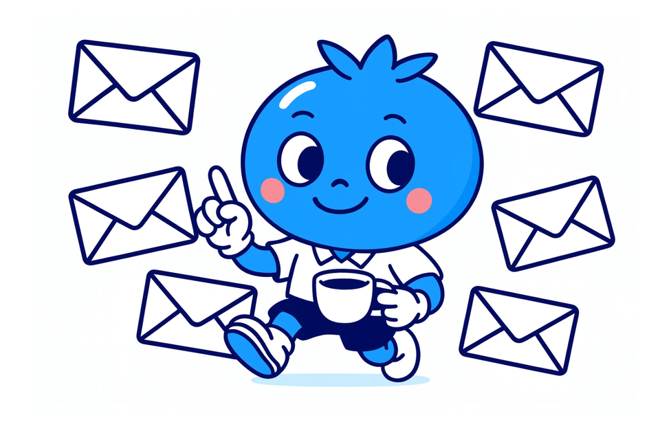 Bloo sending personalized messages