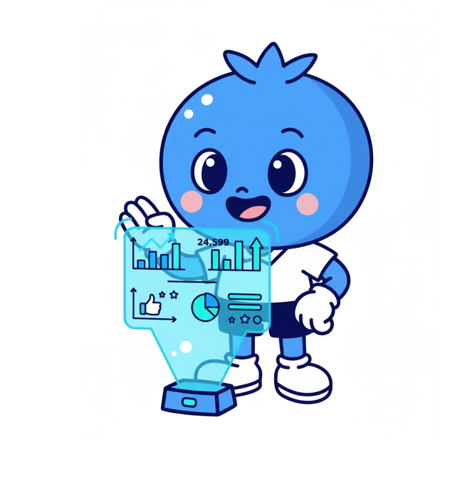 Bloo looking at charts